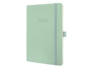 Weekagenda Conceptum A5 2026 (NL/FR/EN/DU) Mint Green Softcover - 1
