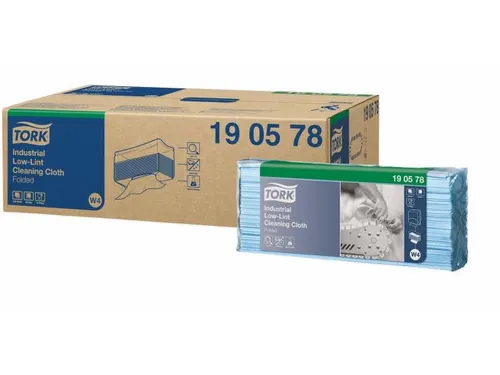 Tork 190578 Industrial Low-lint Gevouwen Reinigingsdoek Blauw W4