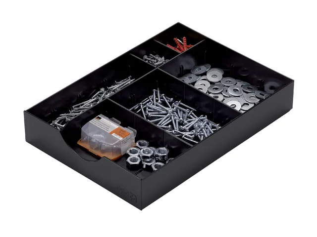 Vakkenlade Styrodoc zwart