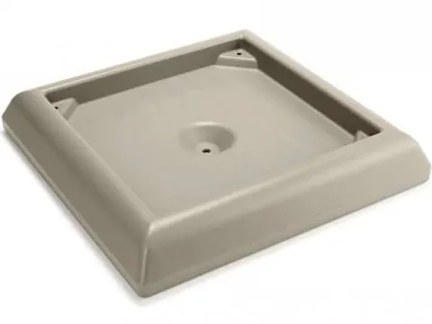 Verzwaarde Basis, Rubbermaid Beige