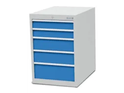 ladekast,HxBxD 819x555x736mm,5lade(n),volledig uittrekbaar
