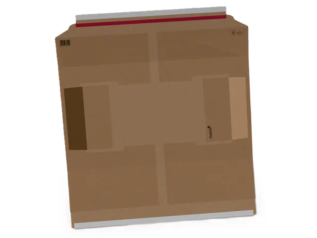 Wikkelverpakking 396x328x112mm Bruin Enkelgolf Zelklevend 20kg