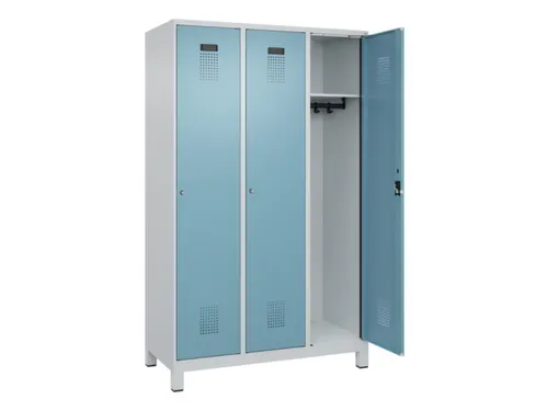 locker,HxBxD 1950x1200x500mm,3vak,vak B 400mm,cil.-slot,voeten