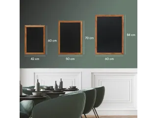 Krijtbord Europel met lijst 60x84cm natural - 8
