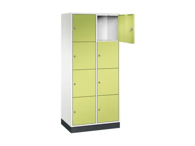 grootvolume-lockersysteem,HxBxD 1950x820x500mm,2x4vakken,cil.-slot