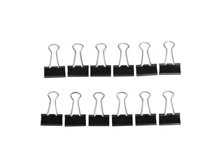 Papierklem MAUL 213 Foldback 25mm capaciteit 9mm zwart - 7