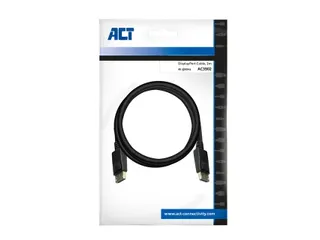 Kabel ACT DisplayPort 2 meter zwart - 3