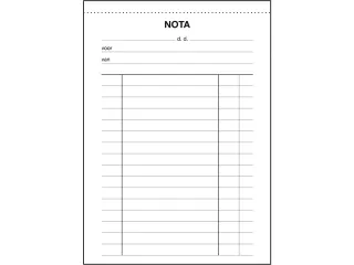 Notablok Sigel Expres A6 hoog blok a 100 blad - 2