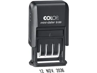 stempel mini-dater S120N, Nederlands - 1
