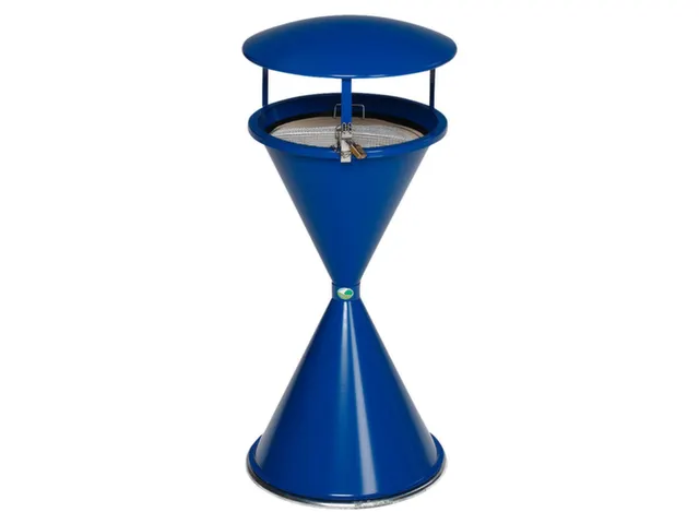 Zandasbak Blauw 960x440mm Overkapping Ketting En Hangslot