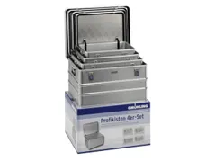 Aluminium Transportkisten 60/85/115/156L Set Van 4Stuks