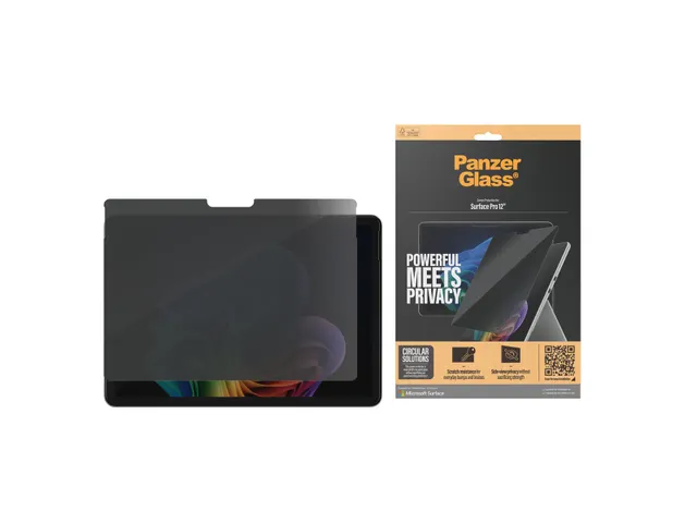 PanzerGlass 2-Way Privacy Screen Protector Microsoft Surface Pro 12