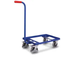 Platformwagen Duwstang 250kg Open Laadvloer Lxb 615x414mm
