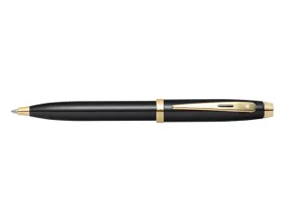 Balpen SHEAFFER 100 E9322 Glossy black gold tone - 1