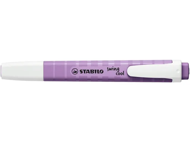 Markeerstift STABILO Swing cool Wildflower grijsviolet