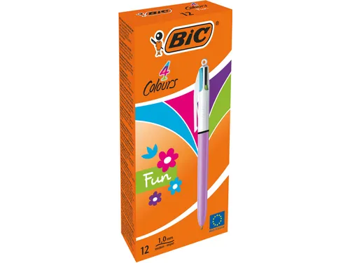 Colours Fun 4-kleurenbalpen pastel lichaam pastelroze