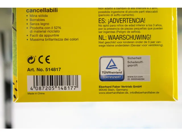 Crayons de couleur Eberhard Faber avec gomme étui de 12 pces.