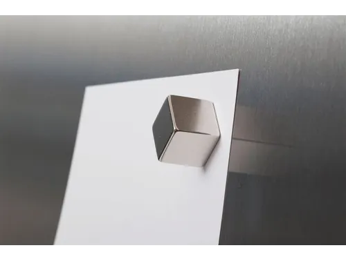 Neodymium Kubusmagneet 20x20x20mm Lichtzilver
