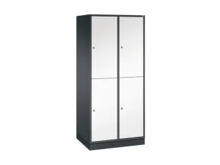 grootvolume garderobekast,HxBxD 1950x820x600mm,2x2vak.,vak B 360mm - 2