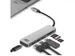 USB-C Hub 3.0 3x USB-A Cardreader PD
