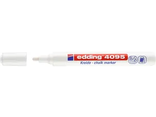 Krijtstift edding 4095 rond wit 2-3mm blister - 1