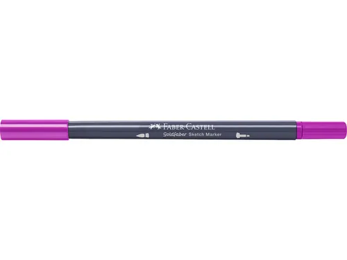 Sketchmarker Faber-Castell Goldfaber 125 middle purple pink op alcohol