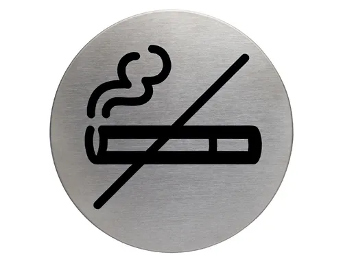 Infobord pictogram Durable 4911 niet roken rond 83mm
