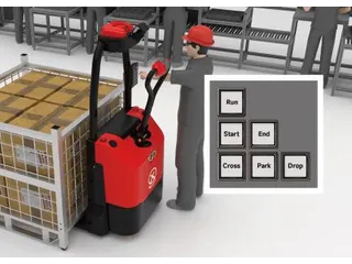 elektrische palletwagen,autonoom,routetype Basic,draagverm. 1500kg - 10