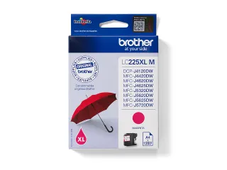 Inktcartridge Brother LC-225XLM rood HC - 2