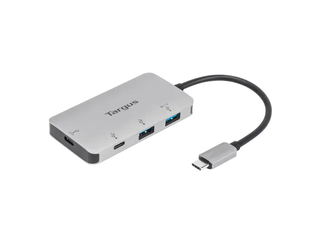 USB-C Multi-Port Hub met 2x USB-A en 2x USB-C Poorten