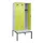 locker met bank,HxBxD 2120x900x815mm,3vak,vak B 300mm,cilinderslot