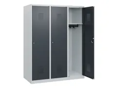 schoollocker,HxBxD 1530x1200x500mm,3vak,vak B 400mm,cil.-slot