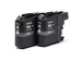 Inktcartridge Brother LC-123BKBP2 zwart 2x