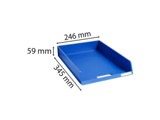 BRIEVENBAK C4 Plus blauw - 2