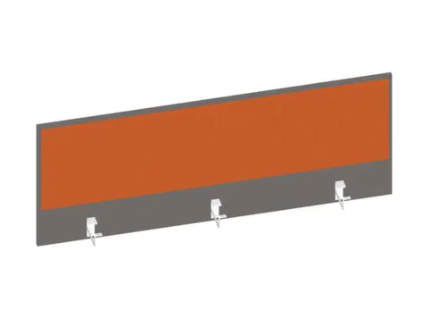 baliepaneel v. bureau aanbouw achter B 1400mm MP-lichtgrijs beige