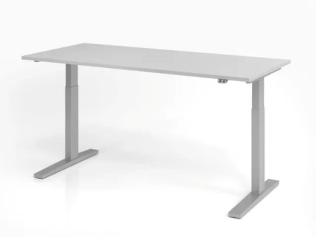 Av. régl. él. hauteur bureau assis/debout,HxlxP 700-1200x1800x800mm