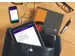 International notebook B5 geruit 5mm 80 vel grijs
