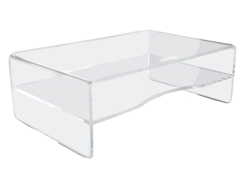 Acryl Monitorverhoger Met Brievenbak 120mm