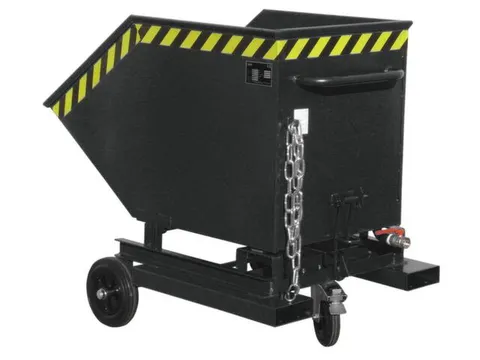 Kiepwagen voor spaanders,HxLxB 1090x1320x900mm,0,4m³,draagverm. 300kg