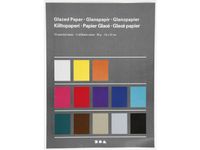 Glanspapier 24x32cm 80g assorti/pk50v