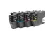 Brother LC-421 Inktcartridge Multipack Zwart + 3 Kleuren