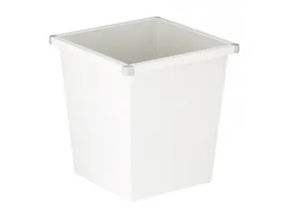 Vierkant Tapse Papierbak 27 Liter Wit - 1