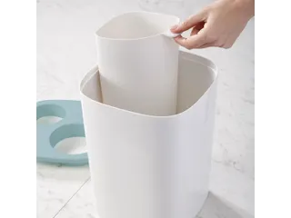 Afvalemmer Split 8 liter Blauw - 3