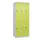 dubbeldekse locker,HxBxD 1850x750x500mm,3x2vak.,vak B 250mm