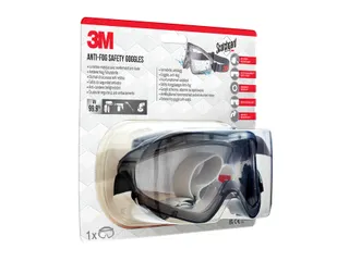 Ruimzichtbril 3M anti-fog Safety krasbestendig - 4
