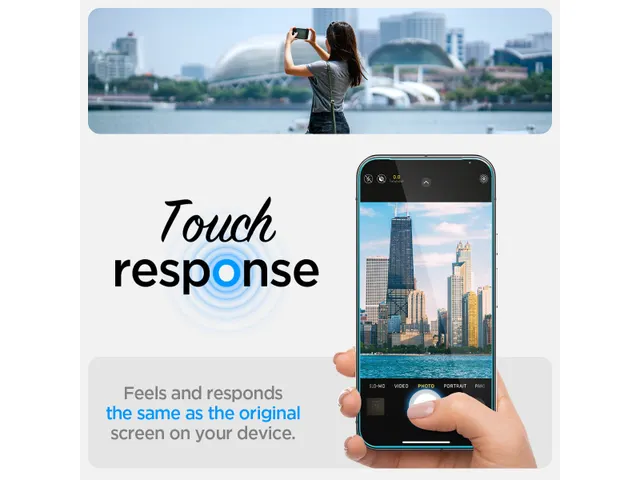 Spigen AGL08442 Schermbescherming Google Pixel 9 (Pro) Glas.tR EZ Fit