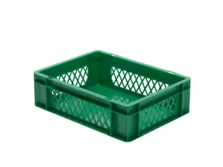 Euronorm-Stapelbak 10l H X L X B 120x400x300mm Groen - 1