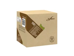 Servet 33x33cm 1/4 Vouw Infibra Madre Terra 2-Laags Beige 2400 Stuks