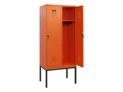 schoollocker,HxBxD 1950x800x500mm,2vak,vak B 400mm,draaigrendel
