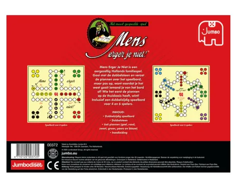 Spel Mens Erger Je Niet 6+